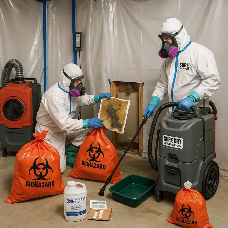 Contaminated Water Handling Protocols process in Lindsay, OK