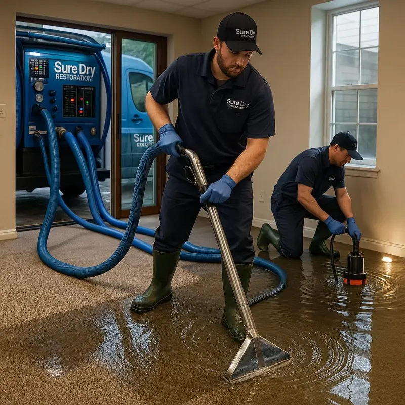Water Extraction and Removal process in Lindsay, OK